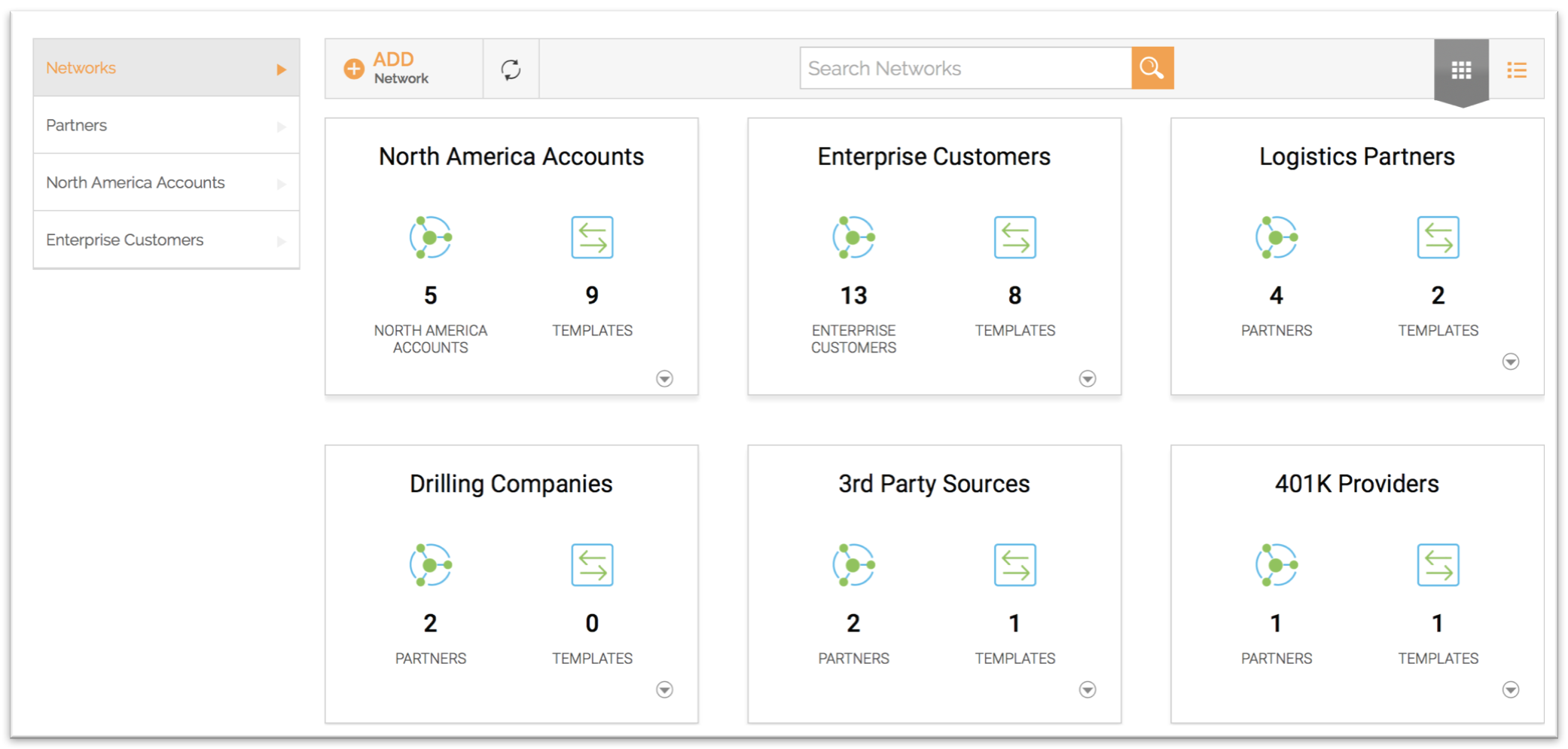 Afbeelding van Adeptia Connect tools.