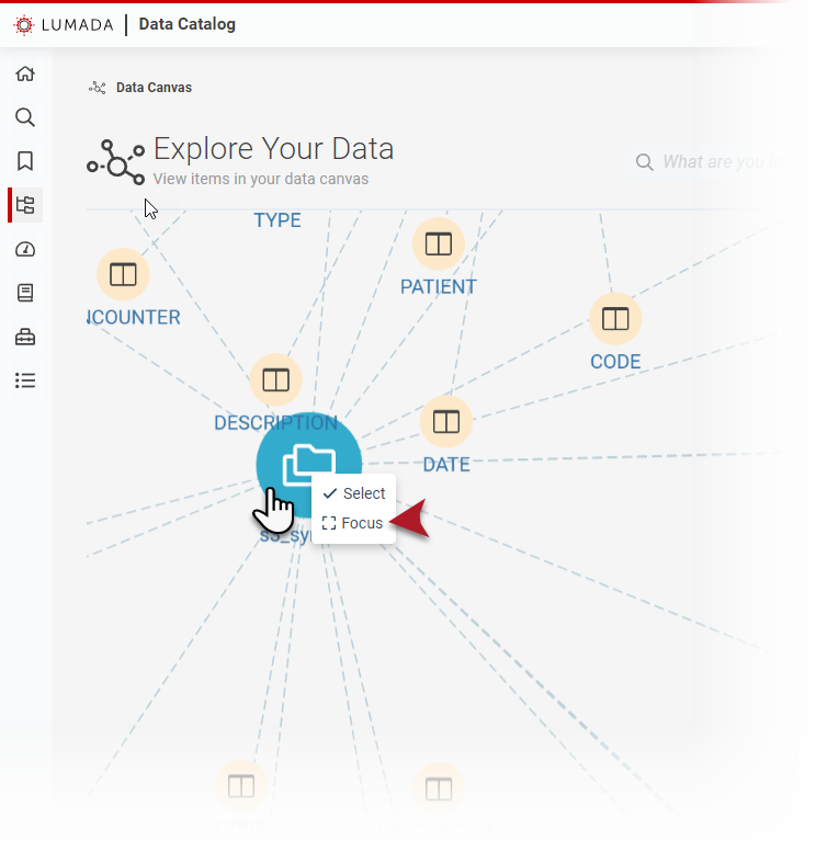 Screenshot van Hitachi Lumada portfolio software.