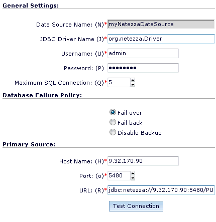 Afbeelding van Netezza Performance Server tools.