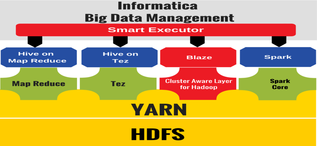 Schema van Informatica Big Data Management.