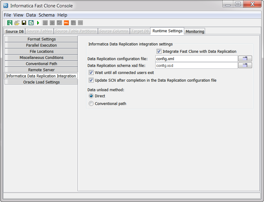 Afbeelding van Informatica Data Replication tools.