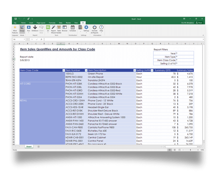 Schema van Logi Report Server.