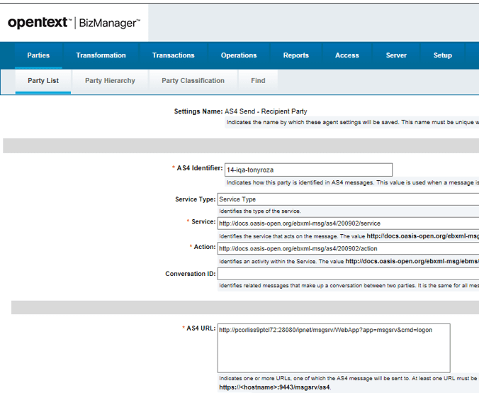 Afbeelding van OpenText BizManager tools.