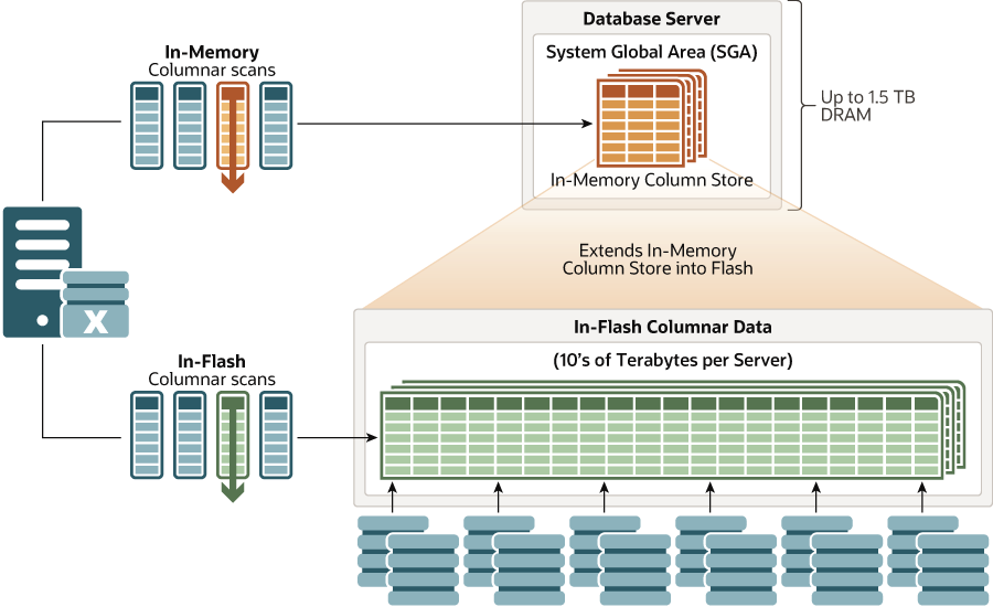 Afbeelding van Oracle Exadata tools.