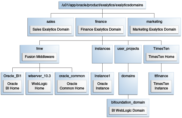 Afbeelding van Oracle Exalytics tools.