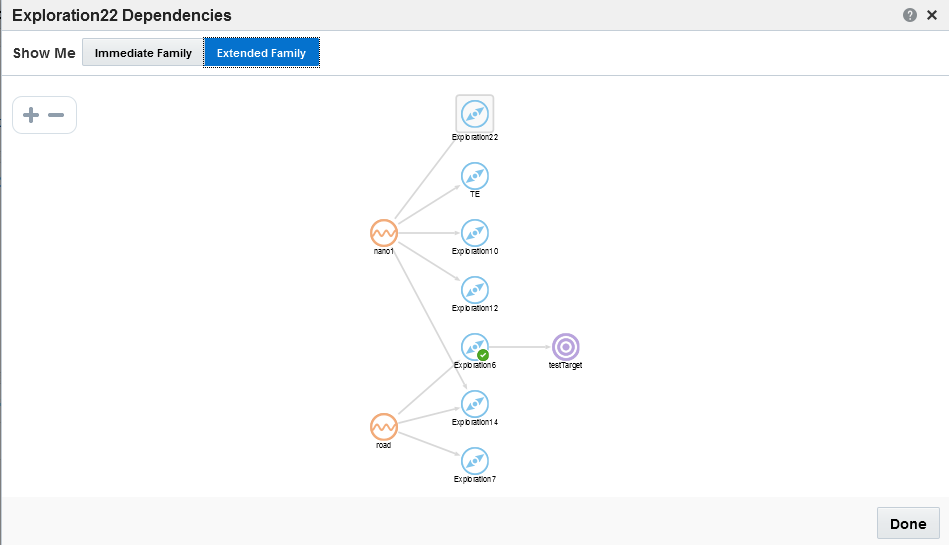 Screenshot van Oracle Stream Analytics software.
