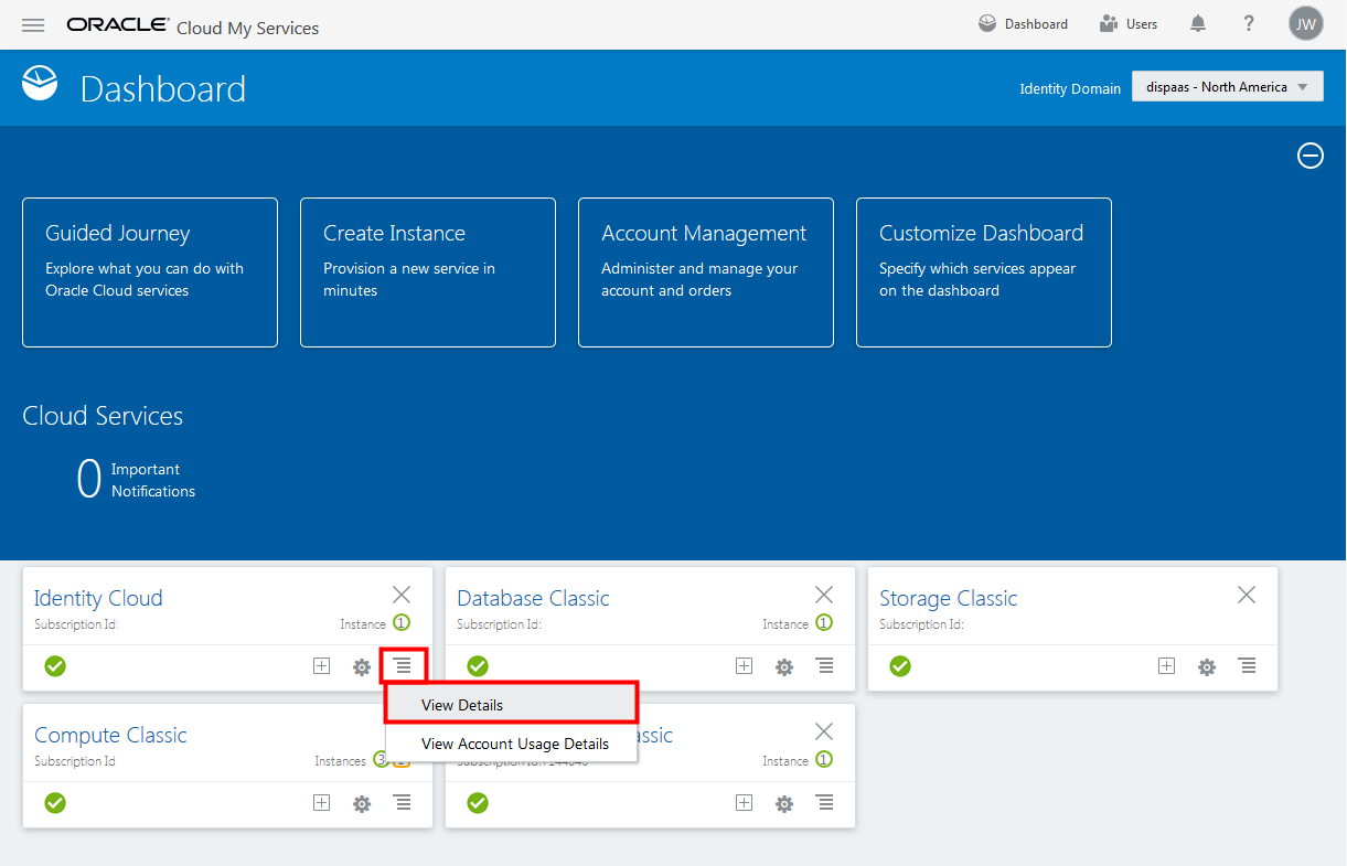 Screenshot van Oracle Data Integration software.