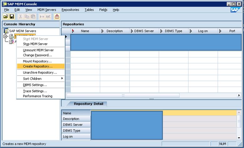 Schema van SAP NetWeaver MDM.