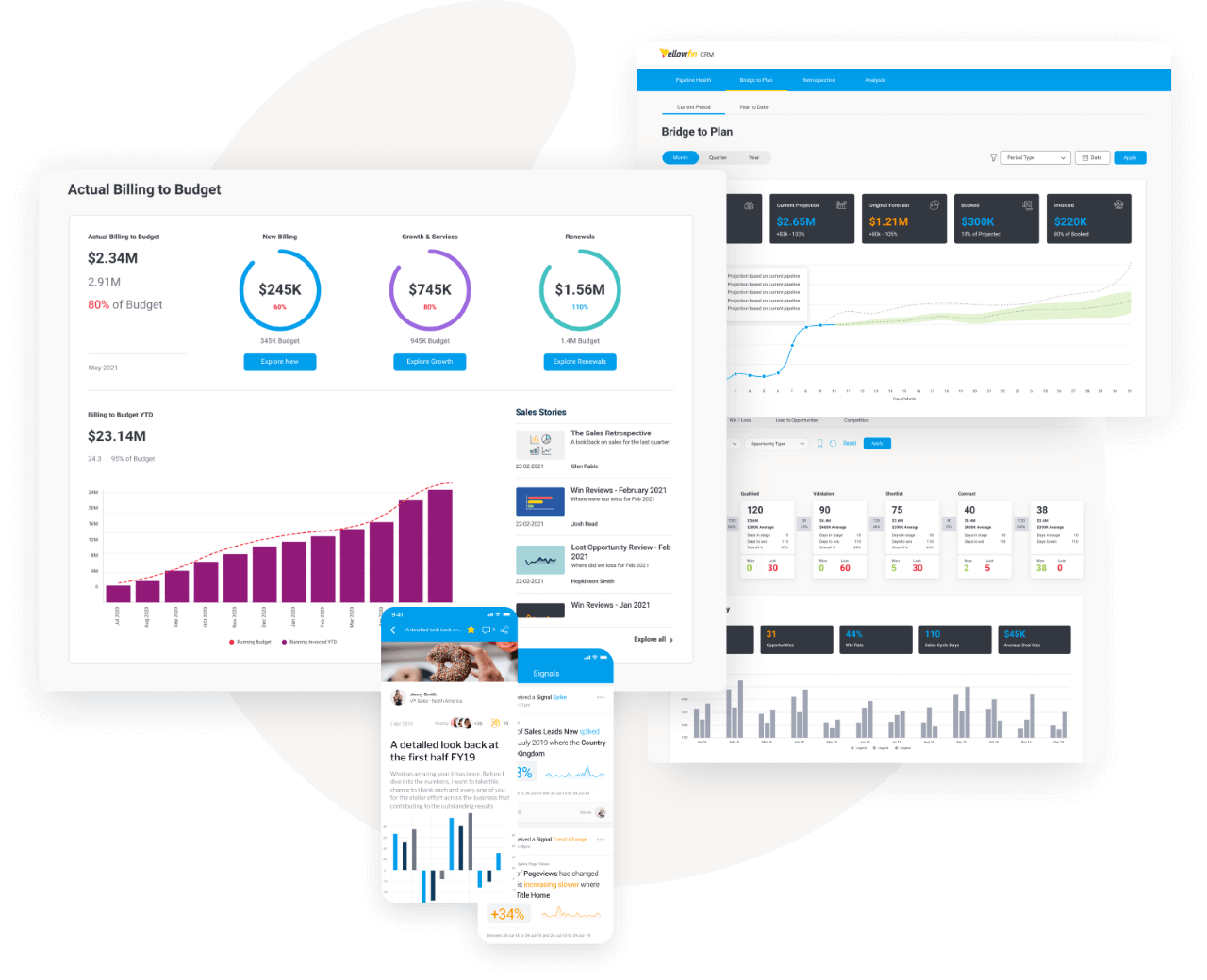 Schema van Yellowfin Web Server.